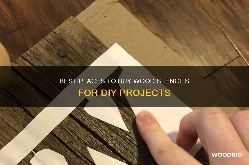 where to buy stencils for wood