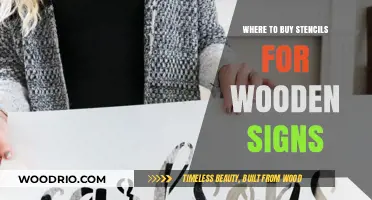 Best Places to Purchase Stencils for DIY Wooden Signs