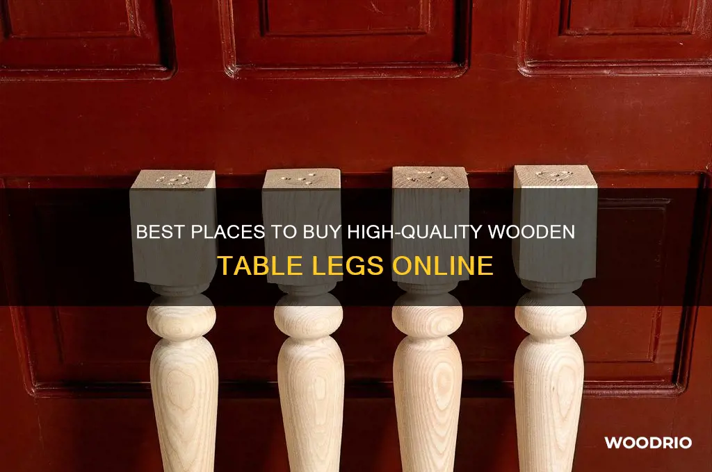 where to buy table legs wooden