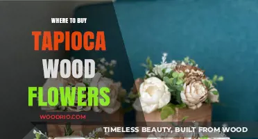 Discover the Best Places to Buy Tapioca Wood Flowers Online