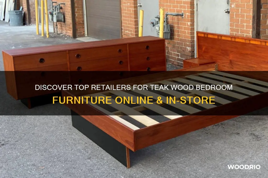 where to buy teak wood bedroom furniture
