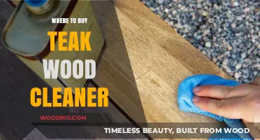 Best Places to Purchase Teak Wood Cleaner for Optimal Care