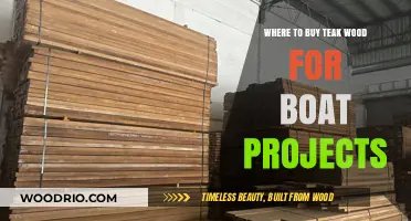 Best Sources for Teak Wood: Boat Building and Restoration Supplies