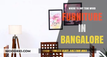 Top Teak Wood Furniture Stores in Bangalore: A Comprehensive Guide