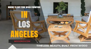 Discover Top Teak Wood Furniture Stores in Los Angeles