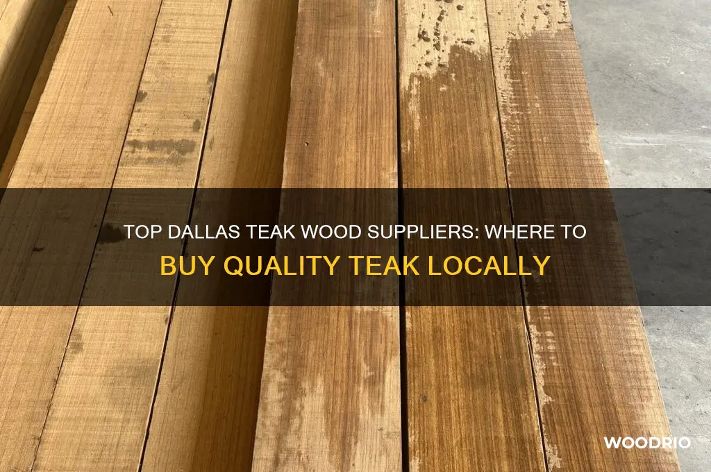 where to buy teak wood in dallas