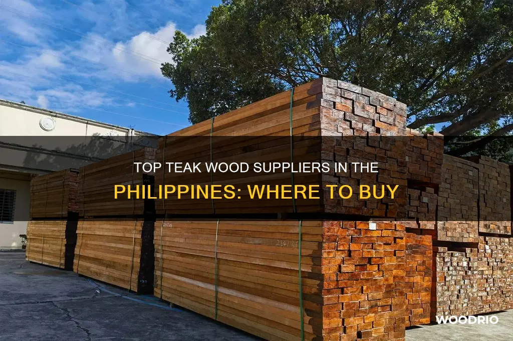 where to buy teak wood in the philippines