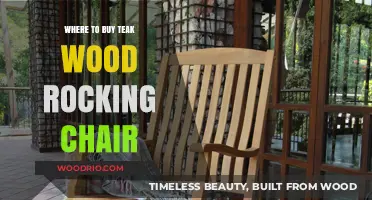 Best Places to Buy High-Quality Teak Wood Rocking Chairs
