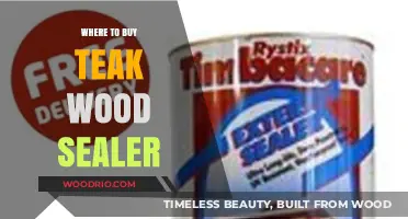 Best Places to Purchase Teak Wood Sealer for Long-Lasting Protection