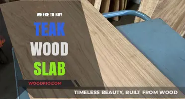 Best Places to Buy High-Quality Teak Wood Slabs Online & Locally