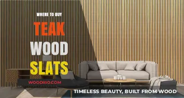 Best Places to Purchase High-Quality Teak Wood Slats Online