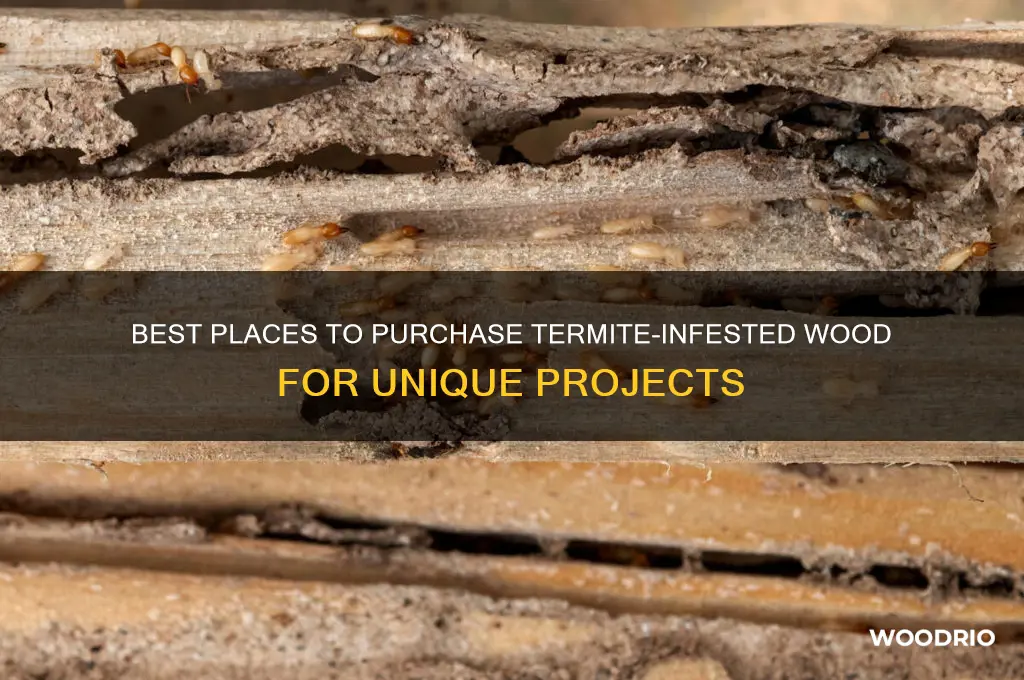 where to buy termites wood