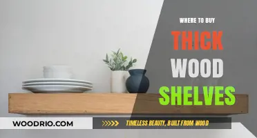 Best Places to Purchase High-Quality Thick Wood Shelves Online & In-Store