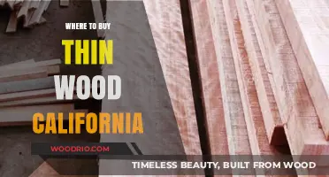 Best Places to Buy Thin Wood in California: A Comprehensive Guide