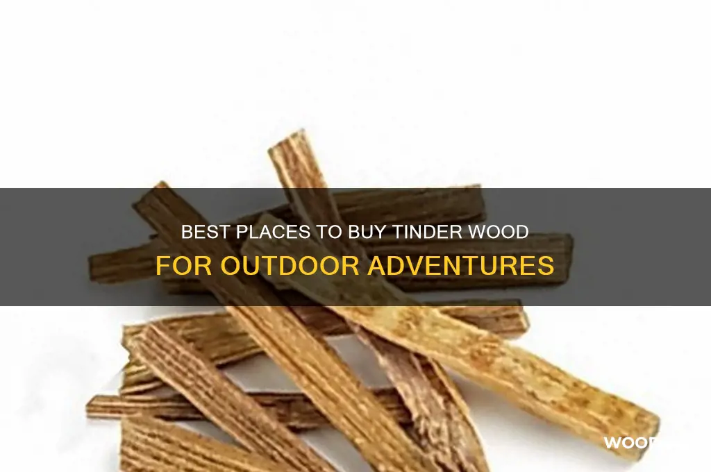 where to buy tinder wood