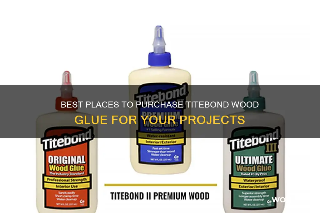 where to buy titebond wood glue