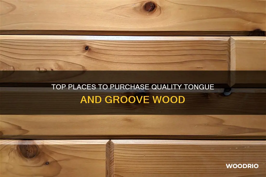 where to buy tongue and groove wood