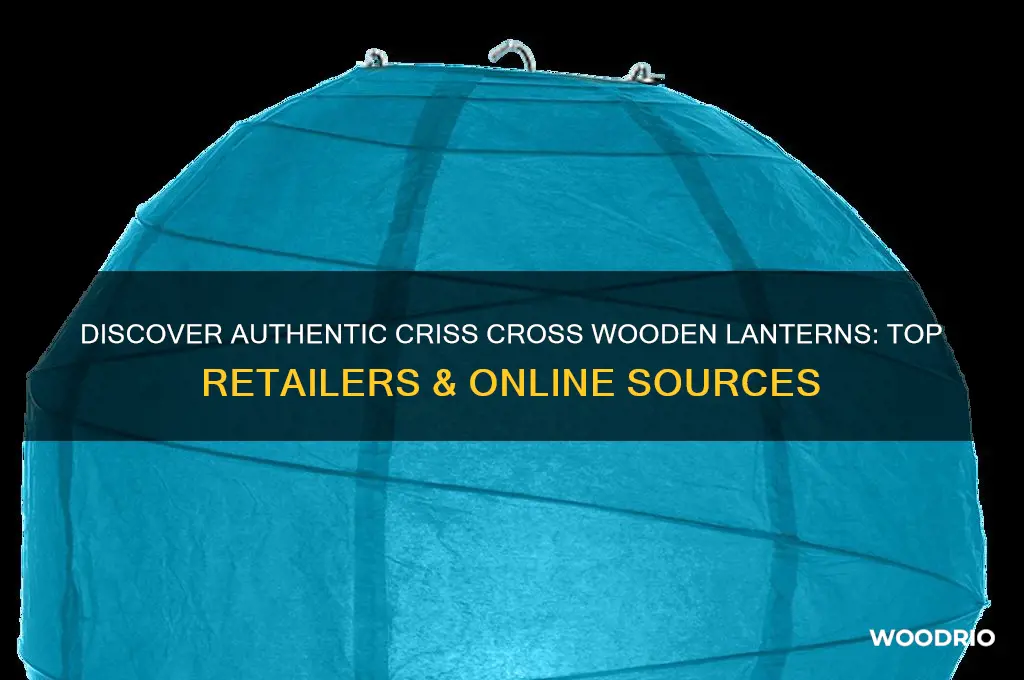 where to buy traditional criss cross wooden lantern