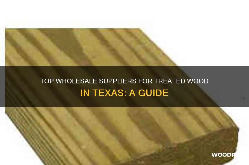 where to buy treated wood wholesale in texas