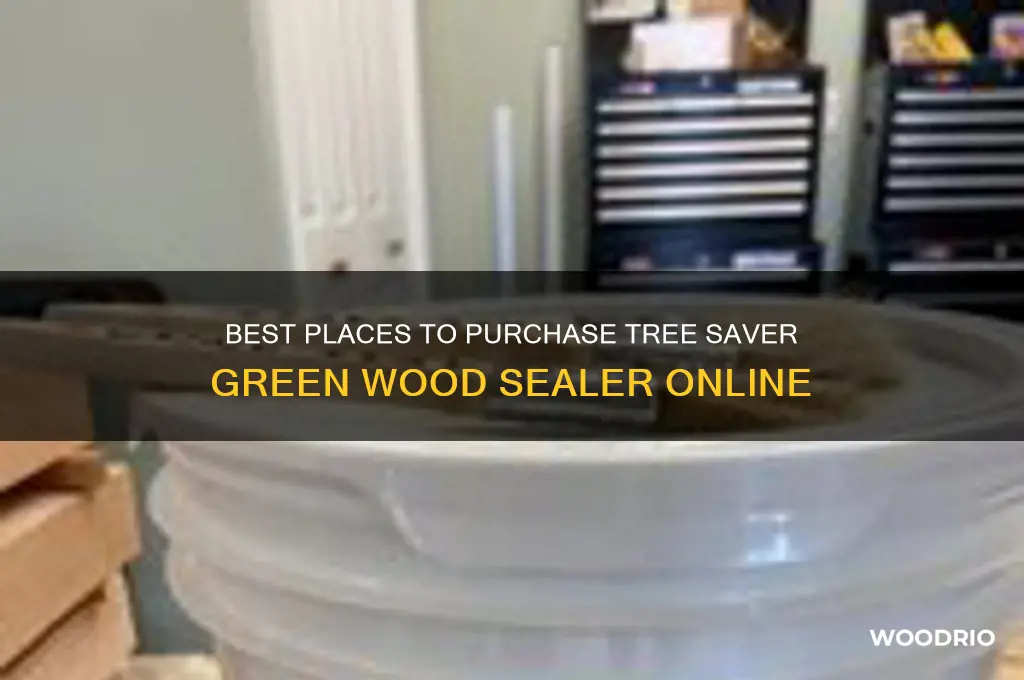 where to buy tree saver green wood sealer