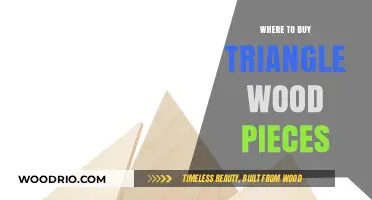 Best Places to Buy Triangle Wood Pieces for DIY Projects