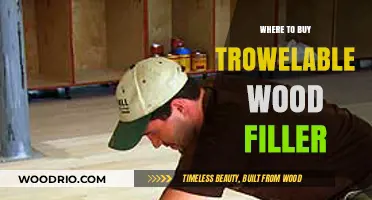 Best Places to Purchase Trowelable Wood Filler for DIY Projects