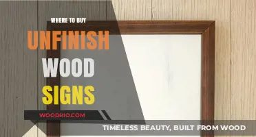 Best Places to Purchase Unfinished Wood Signs for DIY Projects