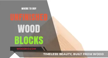 Best Places to Buy Unfinished Wood Blocks for DIY Projects