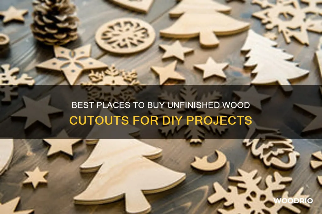 where to buy unfinished wood cutouts