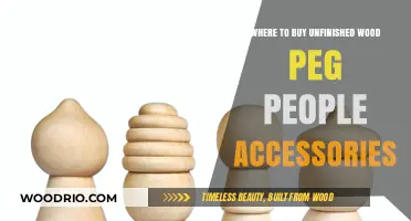 Unfinished Wood Peg People Accessories: Top Retailers and Online Sources