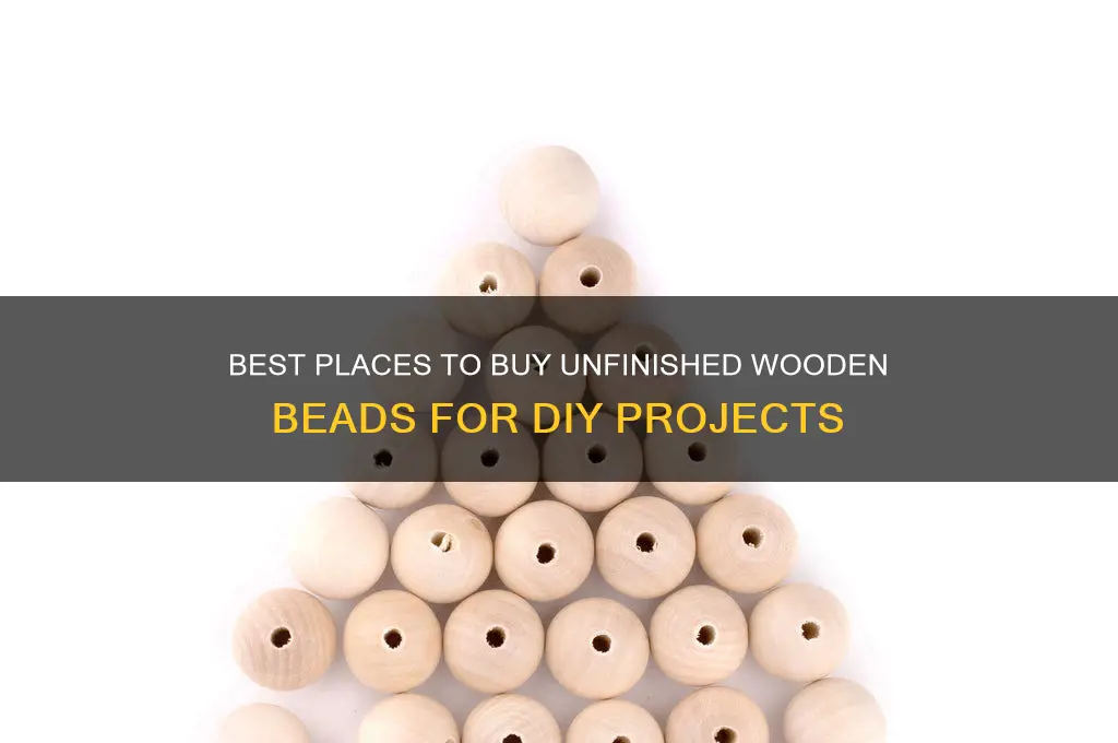 where to buy unfinished wooden beads