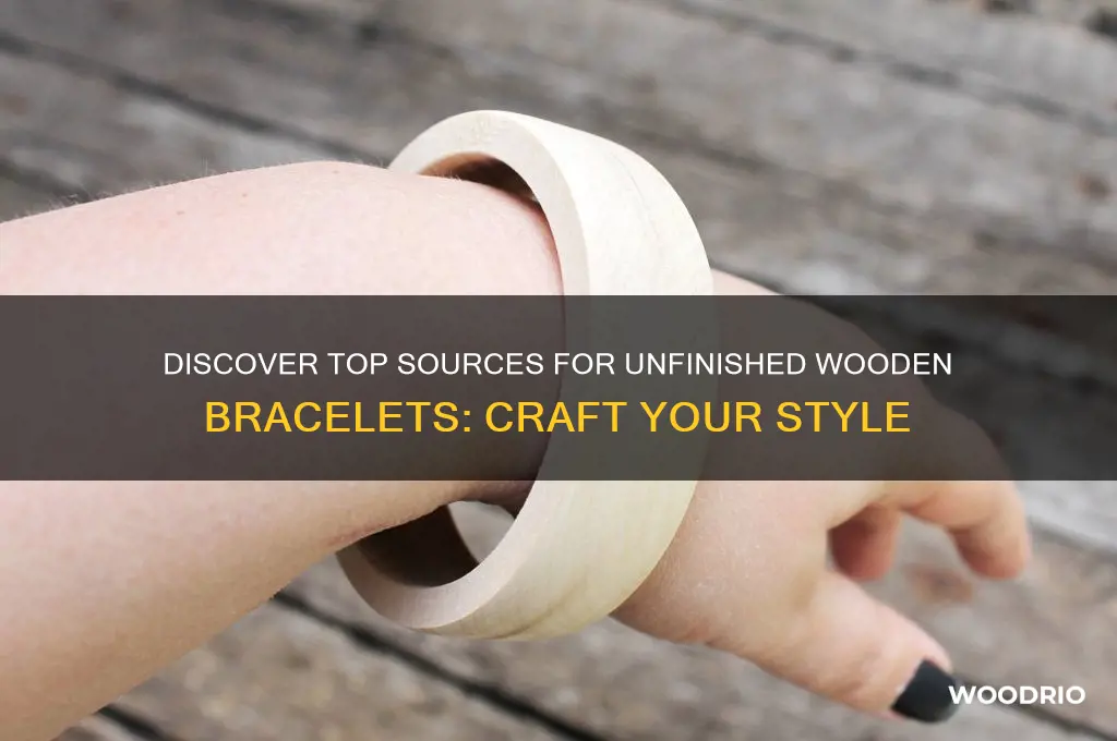 where to buy unfinished wooden bracelets