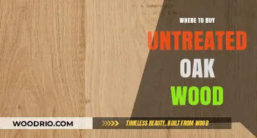 Where to Buy Untreated Oak Wood: Top Sources and Tips