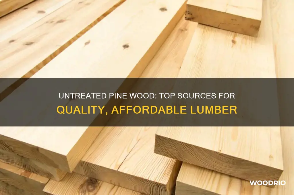 where to buy untreated pine wood