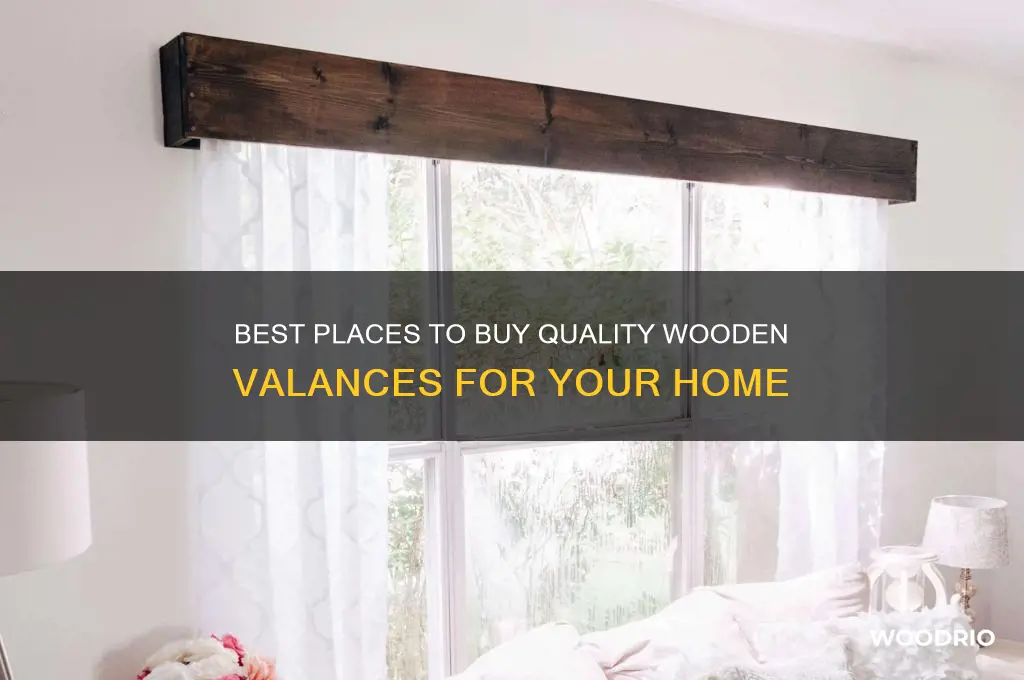 where to buy valances wood