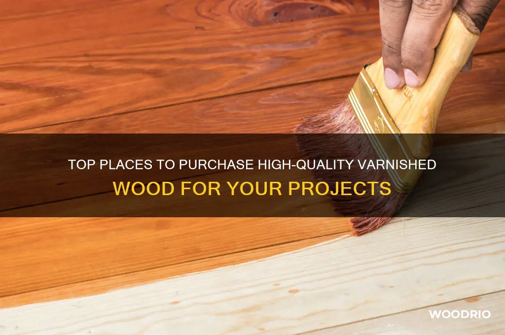 where to buy varnished wood