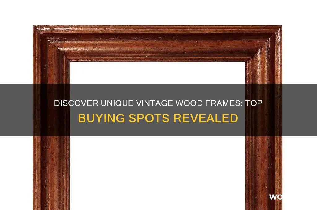 where to buy vintage wood frames