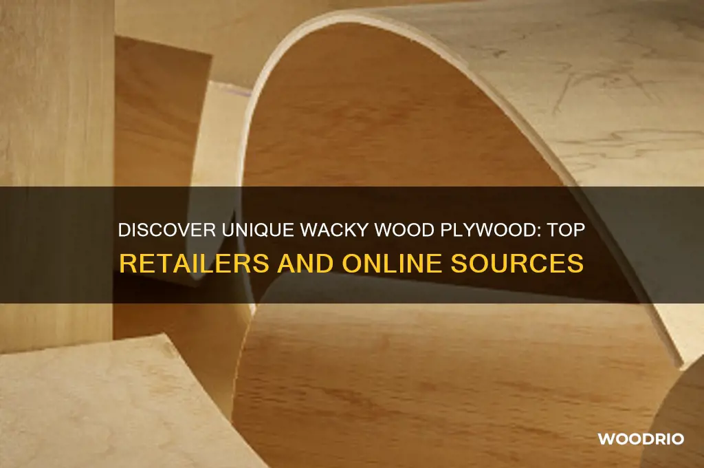 where to buy wacky wood plywood