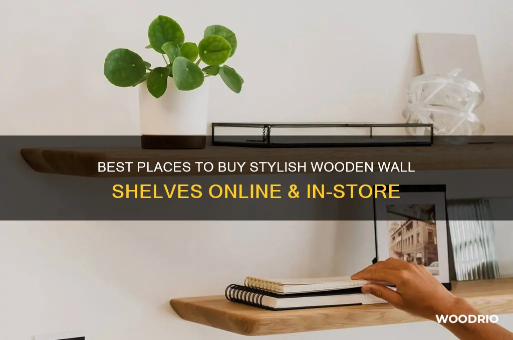 where to buy wall shelves wood