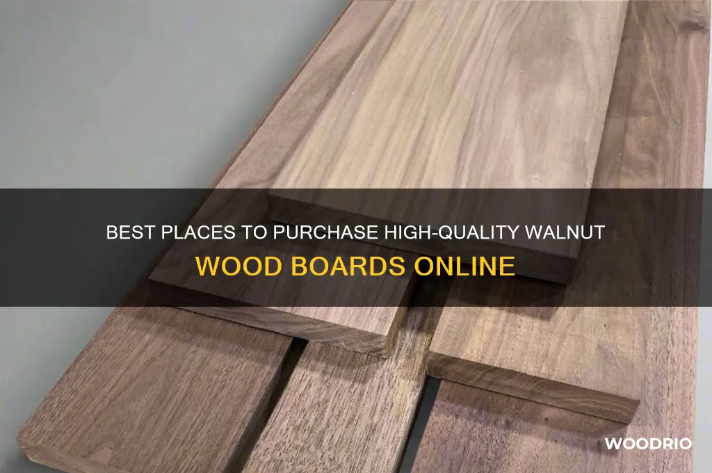 where to buy walnut wood boards