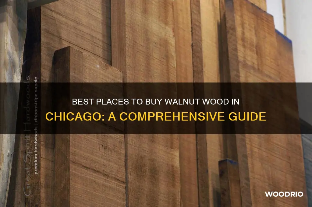 where to buy walnut wood in chicago