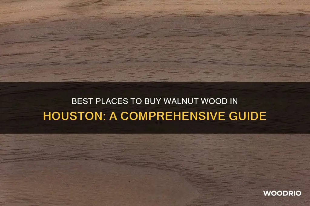 where to buy walnut wood in houston