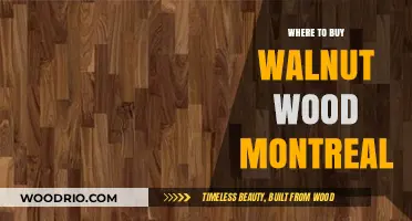 Best Places to Buy Walnut Wood in Montreal: A Comprehensive Guide