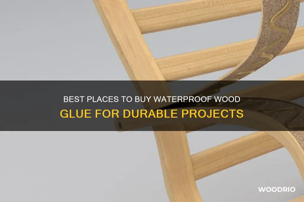where to buy waterproof wood glue