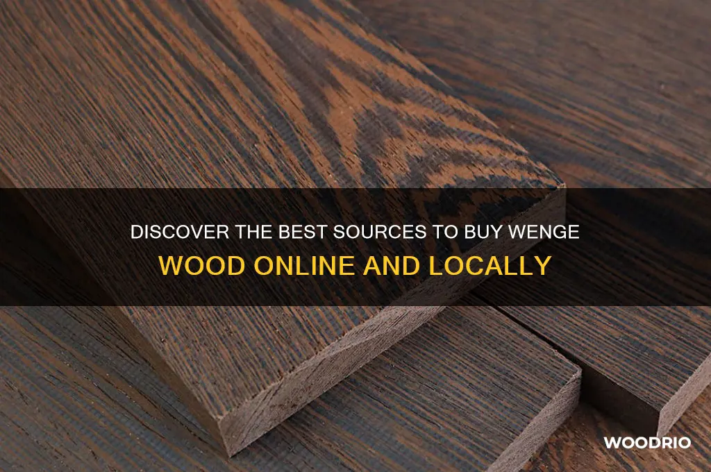 where to buy wenge wood