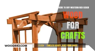 Best Sources for Western Red Cedar Wood Craft Supplies