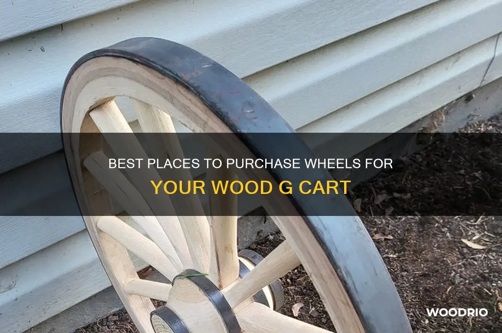 where to buy wheels for a wood g
