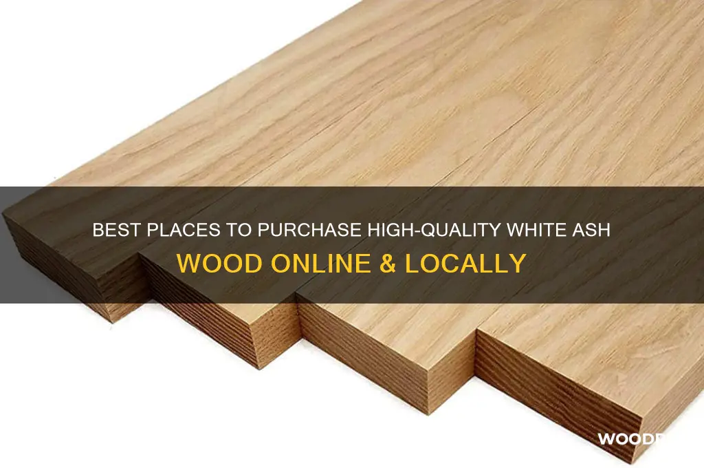 where to buy white ash wood