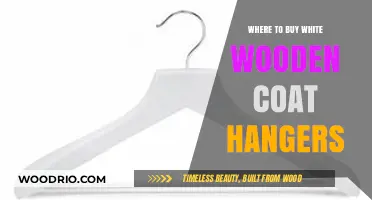 Best Places to Buy Stylish White Wooden Coat Hangers Online
