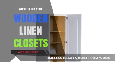 Best Places to Purchase White Wooden Linen Closets Online & In-Store